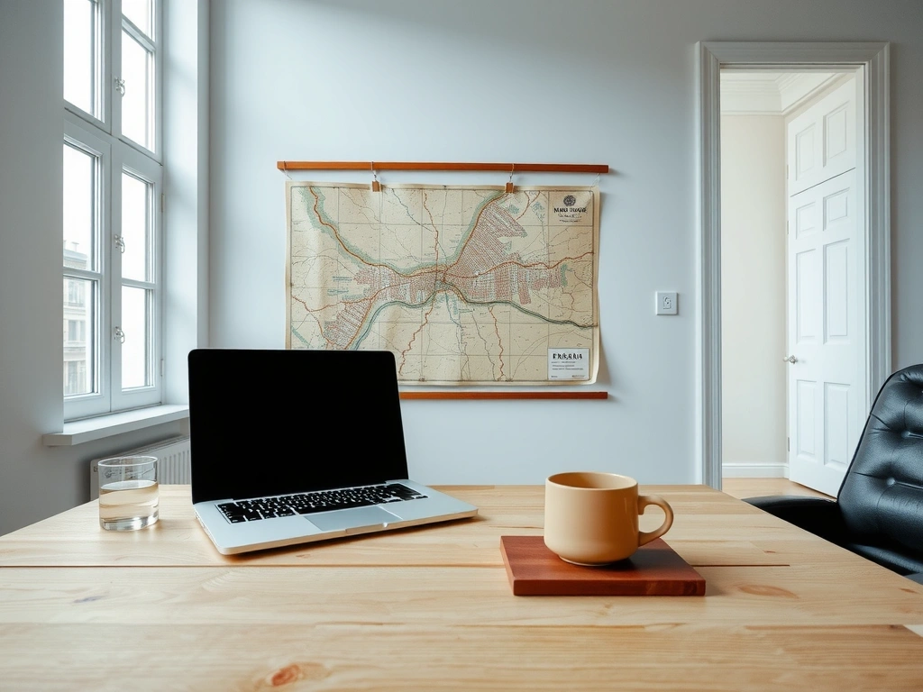 Prague studio workspace