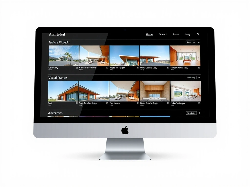 Atelier S. Project Gallery Interface