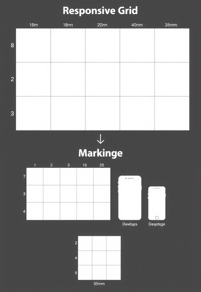 Responsive grid logic diagram